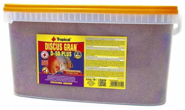 Tropical Discus Gran D-50 Plus 250gr (Açık) Kilitli Poşette Gönderilir  Skt:11/22027 ürün görseli 1