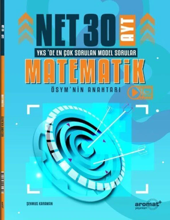 AYT Matematik 30 Net Model Sorular Soru Bankası Aromat Yayınları ürün görseli 1