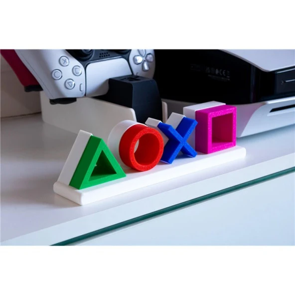 Playstation Sembol Masa Dekoru - Resim 2