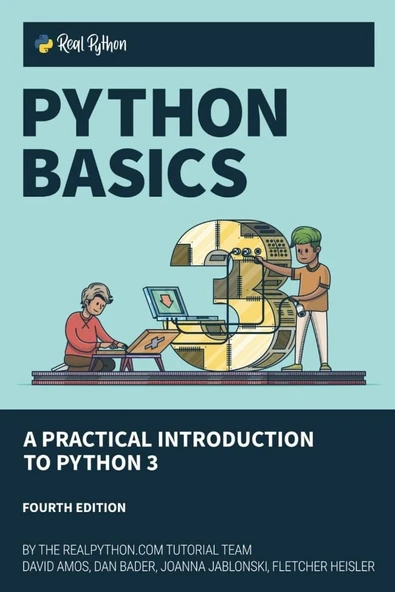 Python Basics: A Practical Introduction to Python 3 Amos Bader ürün görseli 1