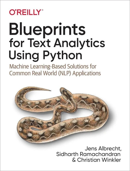 Blueprints for Text Analytics Using Python: Machine Learning-Based Solutions for Common Real World (NLP) Applications Albrecht Ramachandran ürün görseli 1