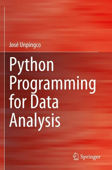 Python Programming for Data Analysis José Unpingco ürün görseli 1