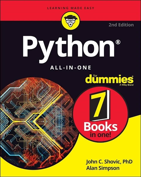 Python All–in–One For Dummies 2nd. Edition Shovic Simpson ürün görseli 1