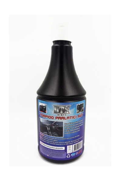 DTX KİMYA OTO VE MOTORSİKLET PLASTİK TORPİDO PARLATICI SÜT 1000 ML ürün görseli 1