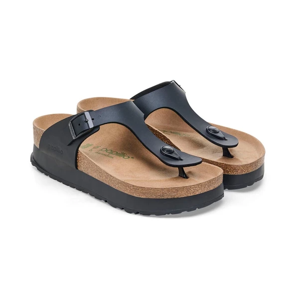 Birkenstock GIZEH PLATFORM FLEX BF VEGAN Terlik BRK1027367 - Resim 4