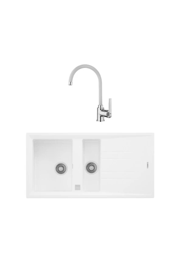 Stone 60 B-tg Beyaz Evye + In 995 Fw Batarya Set ürün görseli 1