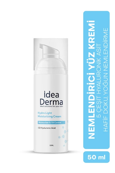 İdea Derma 5D Hyaluronic Acid Hydro Light Nemlendirici Krem 50 ml ürün görseli 1