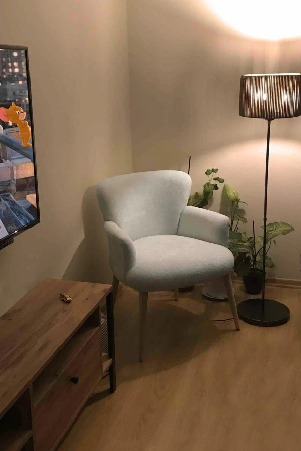 Teddy Berjer 1 adet , Salon, Balkon, Ofis, Bekleme, Güzellik Merkezi ürün görseli 1