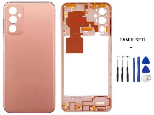Samsung Galaxy M23  - SM-M236 FULL Kasa Arka Kapak Takım BAKIR - TAMİR SETİ ürün görseli 1