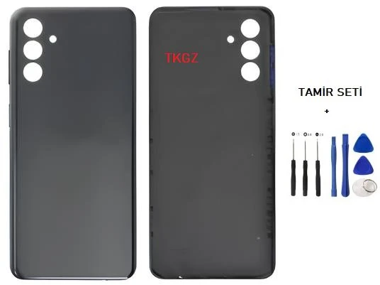Samsung Galaxy A04S - SM-A047 FULL Kasa Arka Kapak Takım SİYAH - TAMİR SETİ ürün görseli 1