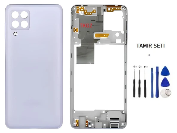 Samsung Galaxy A22  - SM-A225F  4G FULL Kasa Arka Kapak Takım MOR - TAMİR SETİ ürün görseli 1