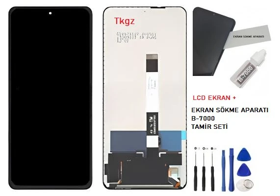 Xiaomi Mİ 10T LİTE Lcd Ekran Dokunmatik Orijinal Kalite + B-7000 + TAMİR SETİ ürün görseli 1