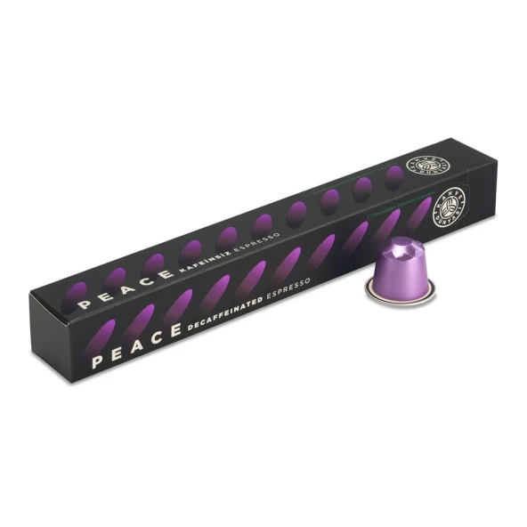 Kahve Dünyası 5 Peace Decaffeinated Espresso Kapsül Kahve ürün görseli 1