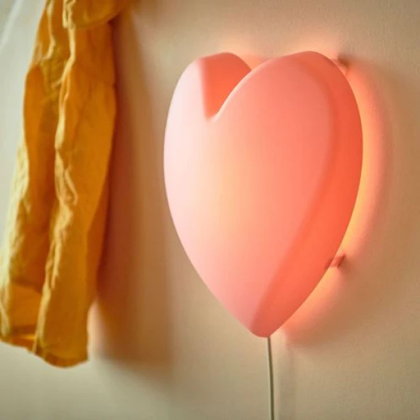 Led'li Kalpli Model Çocuk Odası Lambası MeridyenDukkan 1.6 W Pembe ürün görseli 1