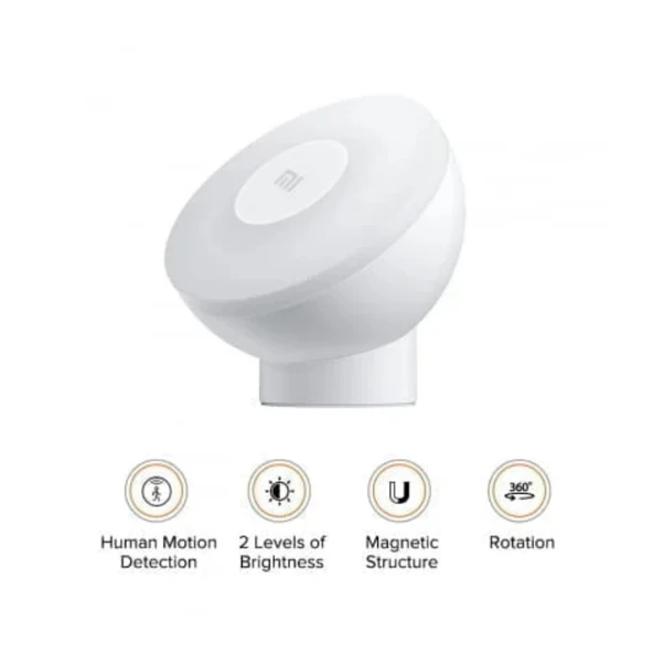 Xiaomi Mi Hareket Sensörlü Gece Lambası 2 Activated Night Light 2 - Resim 3