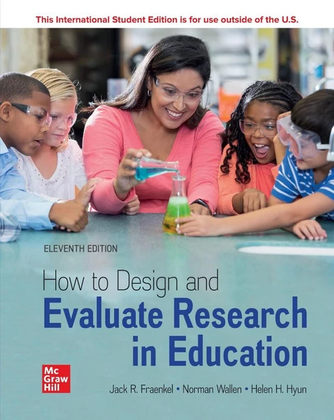 How to Design and Evaluate Research in Education 11th Edition Fraenkel Wallen ürün görseli 1