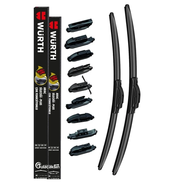 Würth Muz Silecek Takımı Daihatsu Terios 1998-2005 ile uyumlu ürün görseli 1