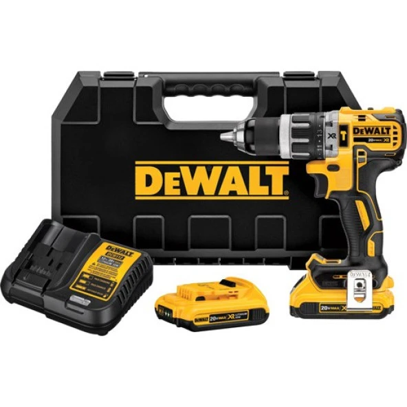 Dewalt DCD796D2 18 V Çift Akülü 2 Ah Darbeli Matkap ürün görseli 1
