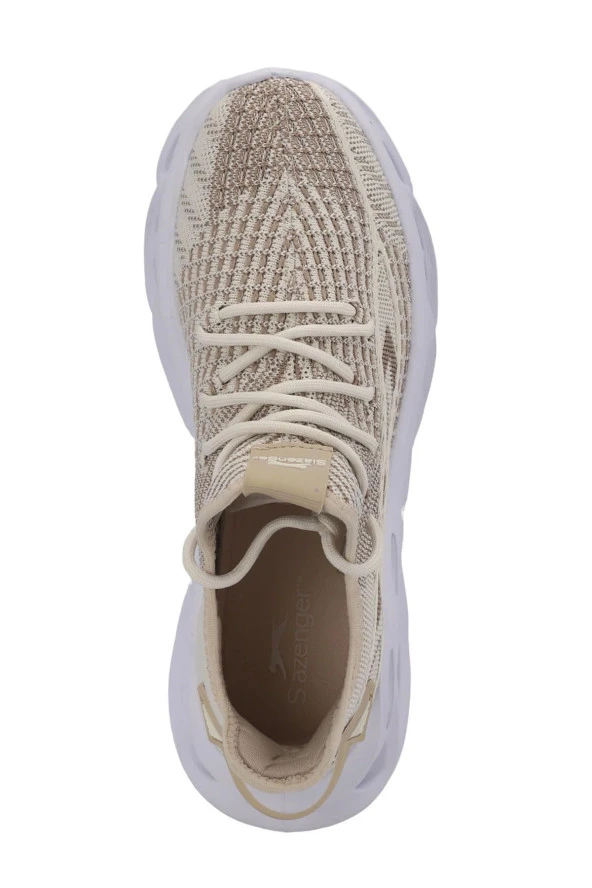 SLAZENGER Bej Erkek Sneaker Ayakkabı - Resim 4