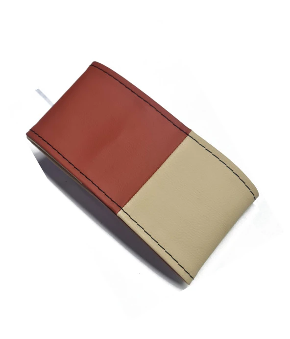 Universal Kamyon Tır Otobüs Dikmeli Direksiyon Kılıfı Soft Kahve-Bej 45-10.5cm ürün görseli 1