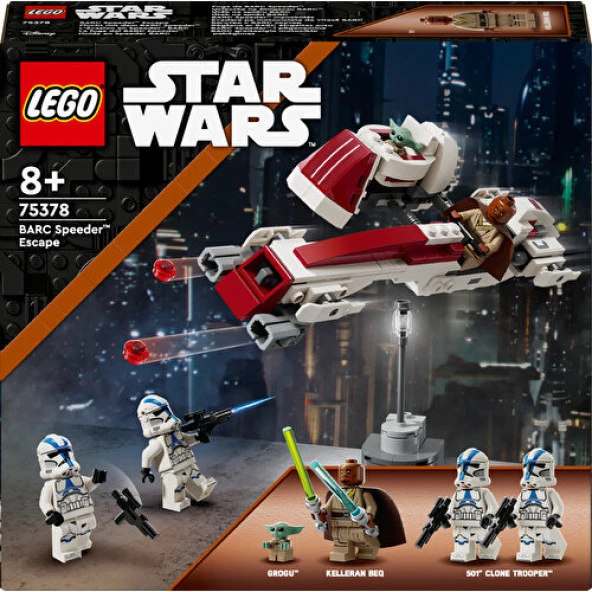 Lego Star Wars Barc Speeder Escape Set 75378 - Resim 3