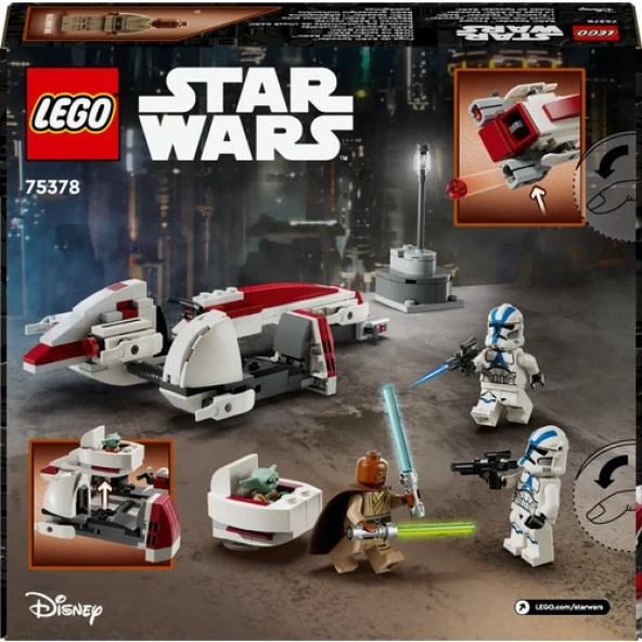 Lego Star Wars Barc Speeder Escape Set 75378 - Resim 4
