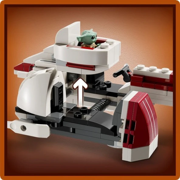 Lego Star Wars Barc Speeder Escape Set 75378 - Resim 5