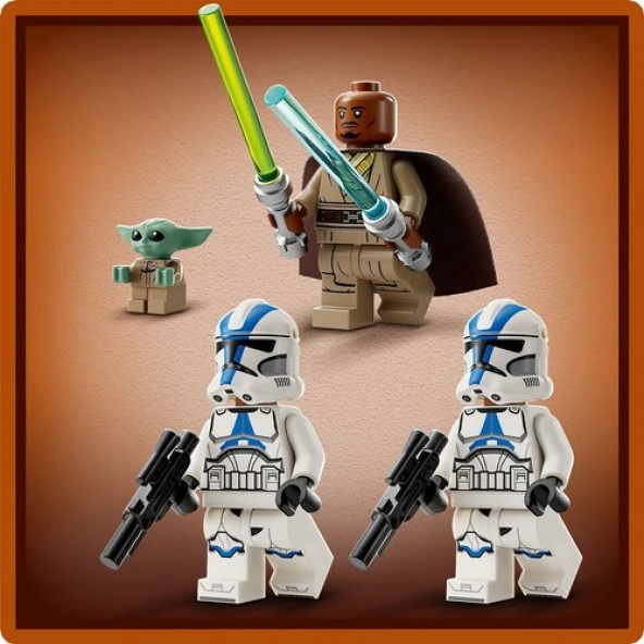 Lego Star Wars Barc Speeder Escape Set 75378 - Resim 6