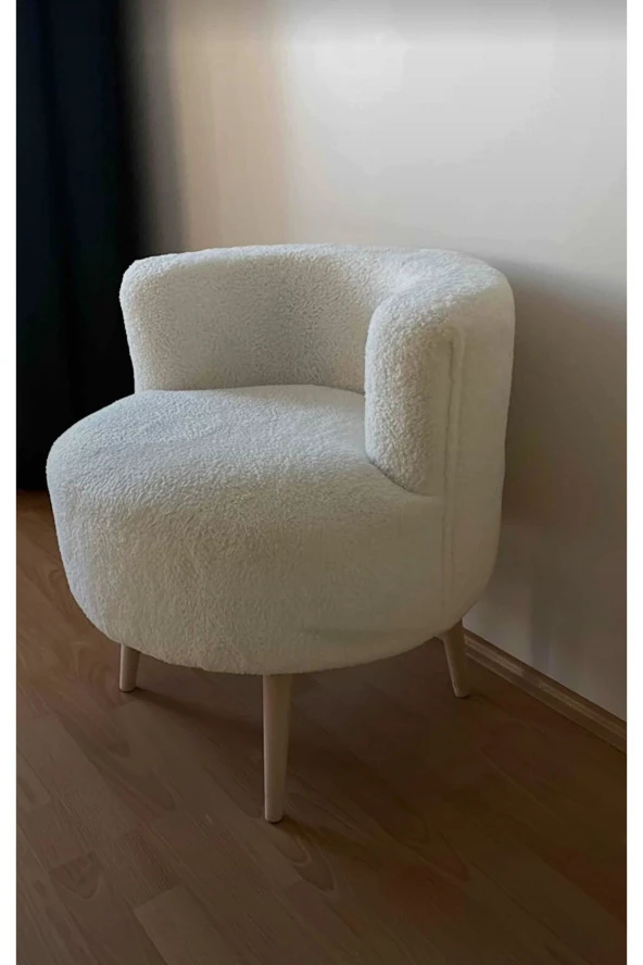 BEYLERBEYİ Tekli puf ,makyaj önü pufu,Çay Seti Tekli Koltuk, Berjer (SALON, BALKON, OFİS) ürün görseli 1
