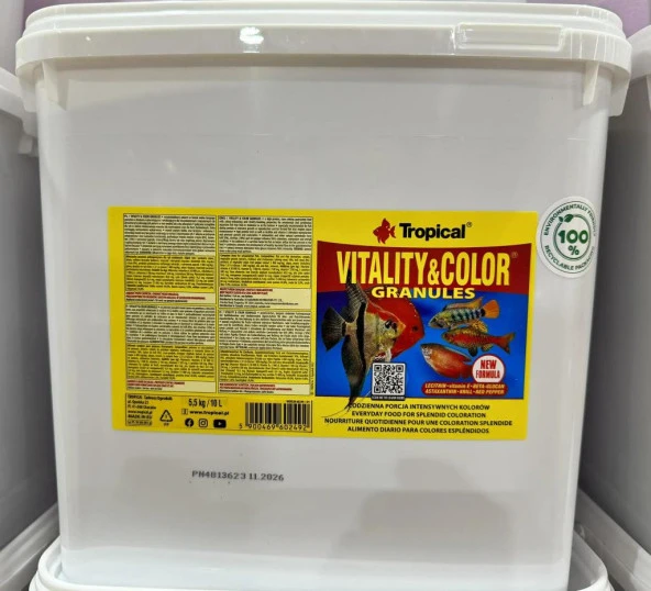 Tropical Vitality Color Granules 100gr (Açık)  Kilitli Poşette Gönderilir Skt: 04/2027 ürün görseli 1