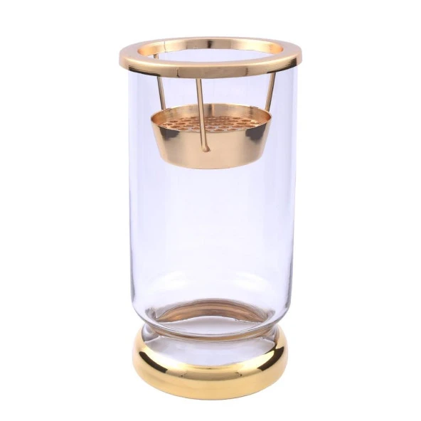 DECORİUM CAM BUHARDAN DALIA ALTIN M06324 ürün görseli 1