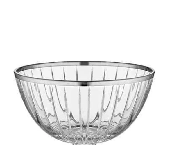 DECORİUM CAM KASE 13,5 CM ACCADEMIA PLATİN M04012 ürün görseli 1
