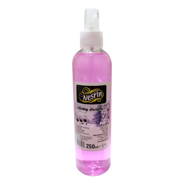 Uludağ Geceleri Kolonyası 60 Derece Pet Şişe Sprey 250 ML ürün görseli 1