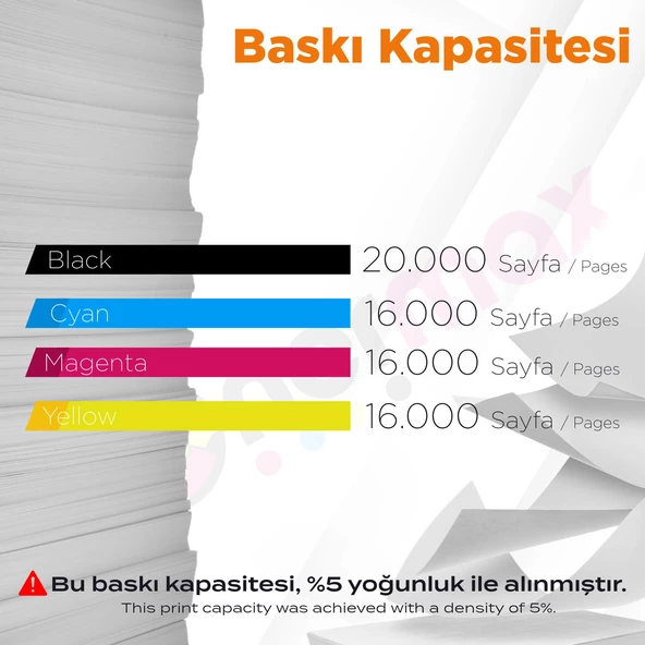 Gestetner MP C3300 Muadil Toner Set - Resim 2