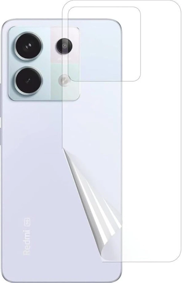 Redmi Note 13 Pro 5G ile Uyumlu MAT Arka Kaplama ürün görseli 1