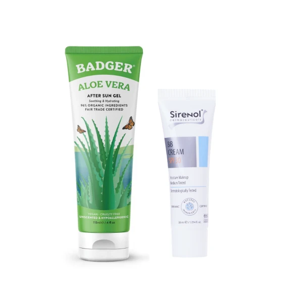 Badger Aloe Vera Jel Set Ve BB Krem Set 118 mL / 30 mL ürün görseli 1