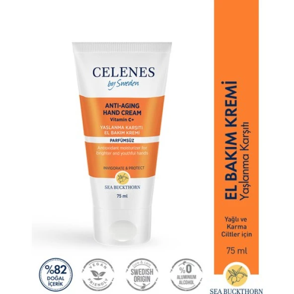 Celenes By Sweden Sea Buckthorn  El Bakım Kremi 75 ml ürün görseli 1