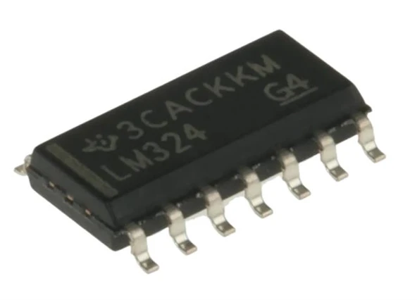 LM 324 SOIC-14 SMD Entegre Devre - Resim 4