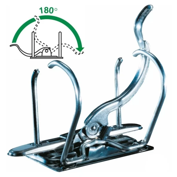 Leitz 1010 Mavi Geniş Plastik Klasör - Resim 4