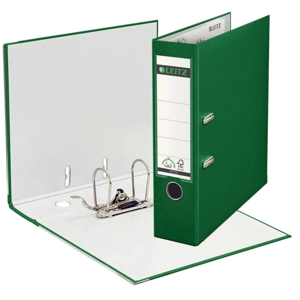 Leitz 1010 Yeşil Geniş Plastik Klasör ürün görseli 1