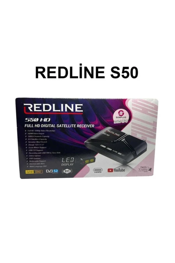 Redline S50 Uydu Alıcısı ürün görseli 1