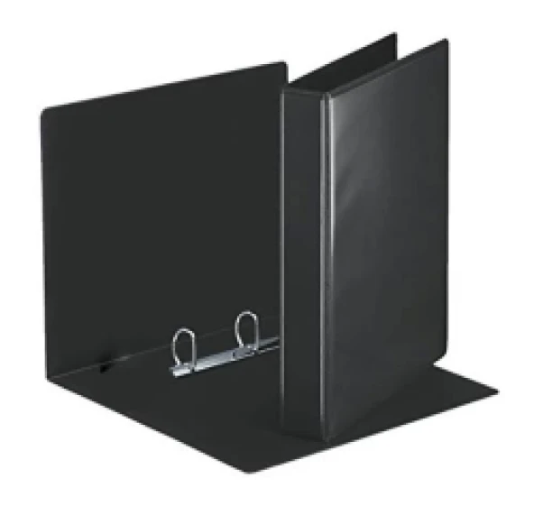 ESSELTE 4656 2 HALKALI D MEKANİZMALI KLASÖR A4 30mm SİYAH ürün görseli 1