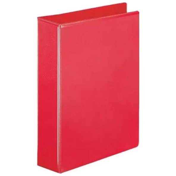 ESSELTE 4656 2 HALKALI D MEKANİZMALI KLASÖR A4 70mm KIRMIZI ürün görseli 1