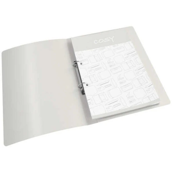 Leitz Cosy 2 Halkalı Klasör Mavi - Resim 3
