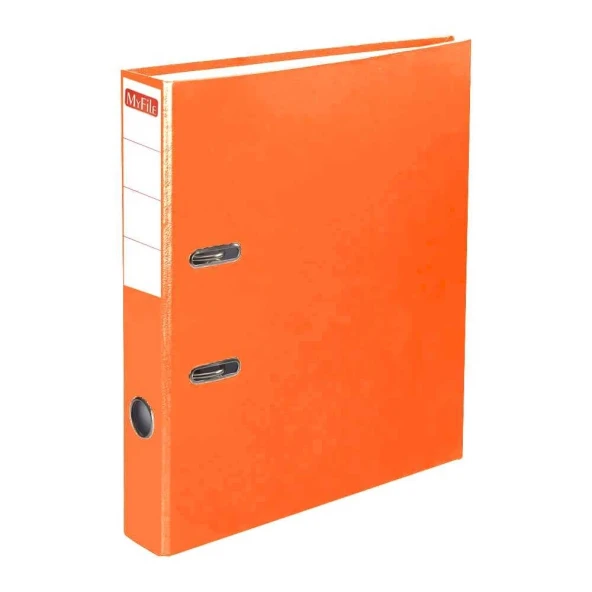 My File Dar Plastik Klasör Turuncu - Resim 2