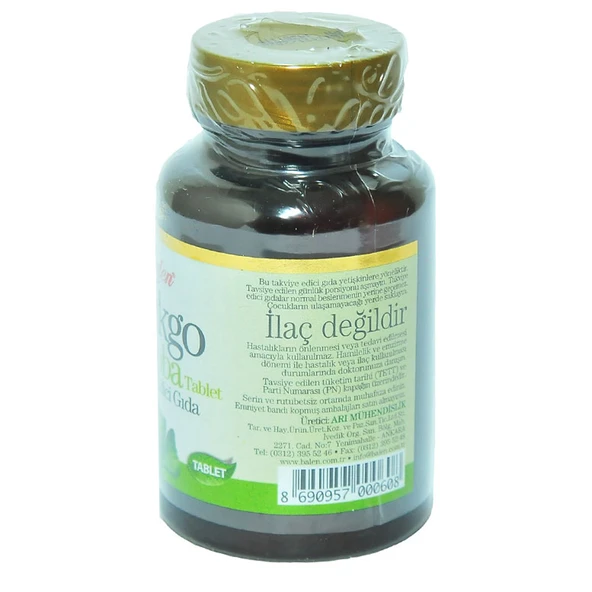 Balen Ginkgo Biloba 60 Tablet - Resim 6