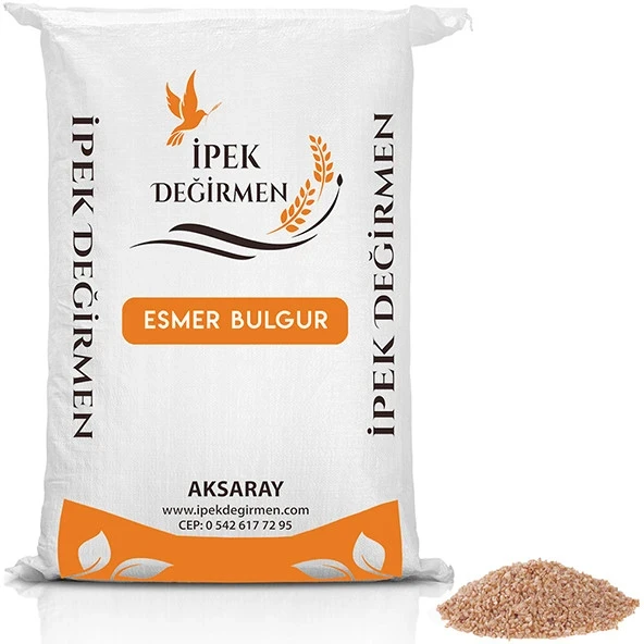 İpek Değirmen Çiğ Köftelik Bulgur 1 Kg - Geleneksel Saf ürün görseli 1