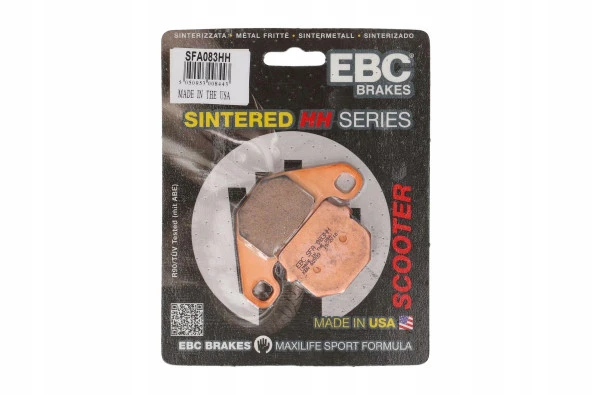 Ebc Sfa083/2hh 2005-2021 Piaggio NRG Power 50 Uyumlu Ön Fren Balatası Sinterli Balata ürün görseli 1