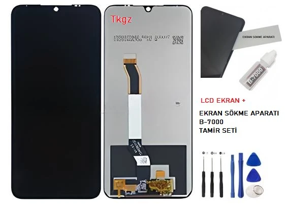 Xiaomi Redmi NOTE 8 Lcd Ekran Dokunmatik Orijinal Kalite + B-7000 + TAMİR SETİ ürün görseli 1