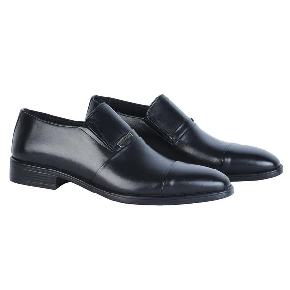 Pierre Cardin 120460 Exclusıve Siyah Deri Erkek Klasik Ayakkabı ürün görseli 1